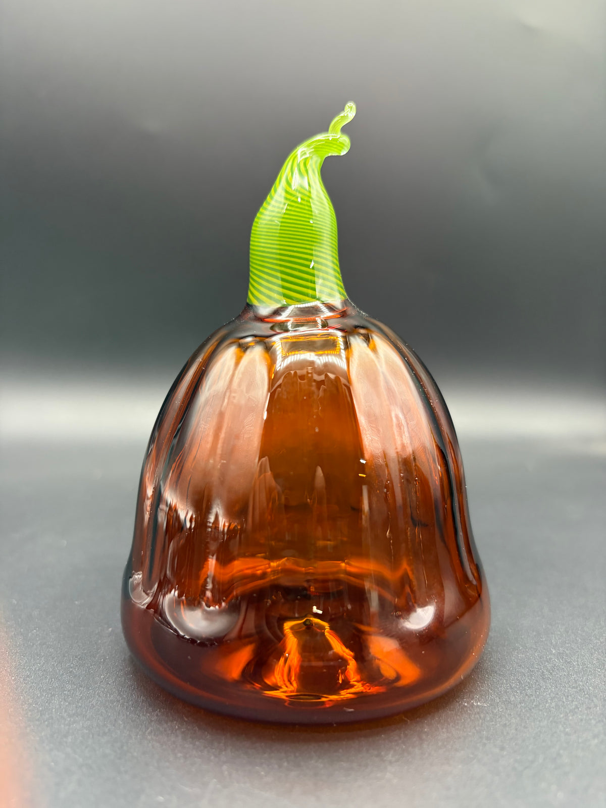 Set of 3 Handmade Glass Pumpkins